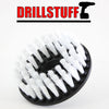 Softer Bristle Power Scrubbing Brush Drill Attachment for Cleaning Showers, Tubs, Bathrooms, Tile, Grout, Carpet, Tires, Boats by Drillstuff