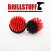 New Quick Change Shaft Drill Powered Heavy Duty Outdoor Stiff Bristle Scrub Brush Kit